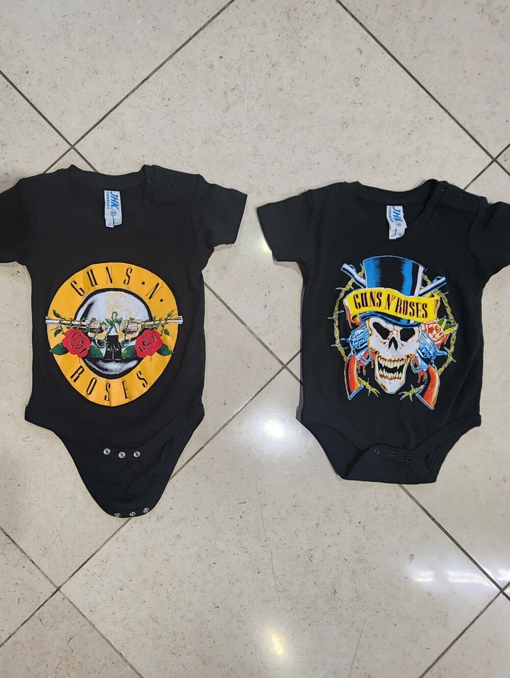 Guns N Roses Rock Band Baby One Piece Outifit 9Mo/12Mo